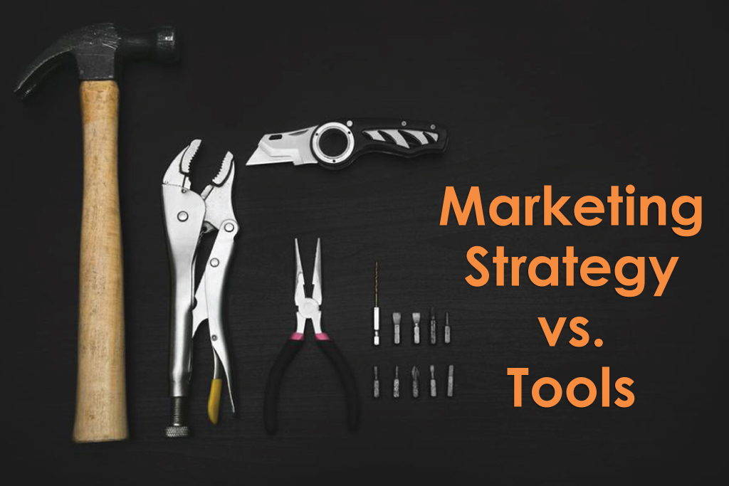 Marketing Strategy vs Marketing Tools Blog Post