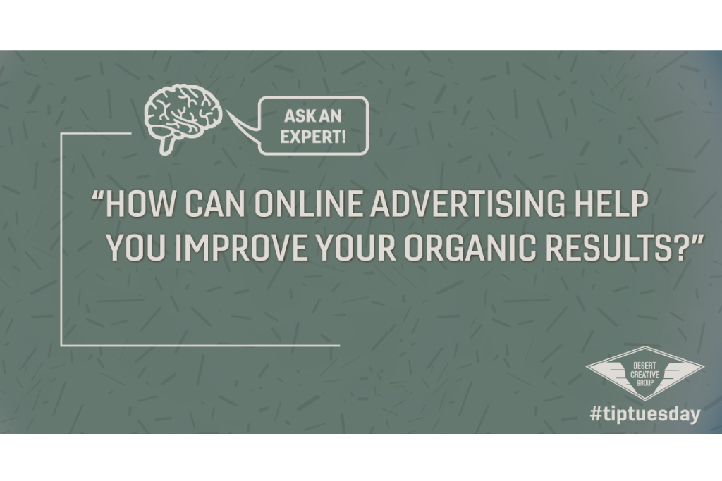 Ask an Expert: How can Online Advertising Help Improve Your Organic Digital Marketing Results?